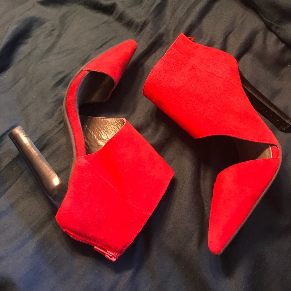 Red Jeffrey Campbell Heels Size 7